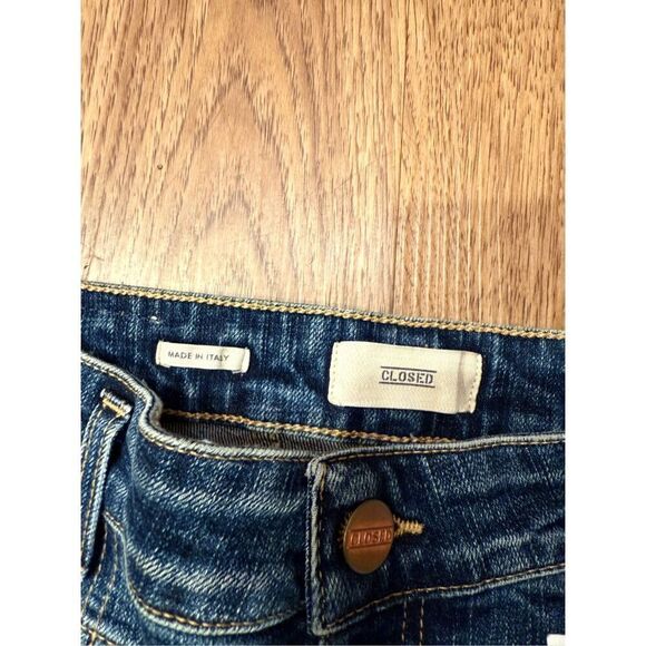 Closed Jeans 26 X Lent Mid Blue Boyfriend Fit Mid Waist Pants Size 26 NWT$435 - Picture 4 of 4